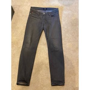 Dark Gray Tapered Hudson Jeans